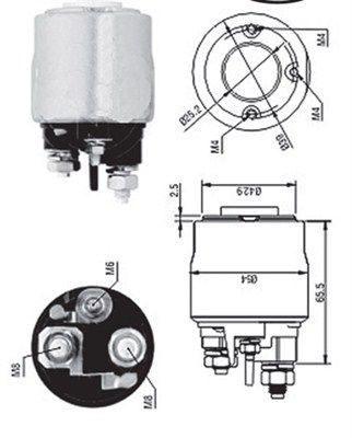 Comprar Interruptor magnético de arranque Megane II EM0, EM1